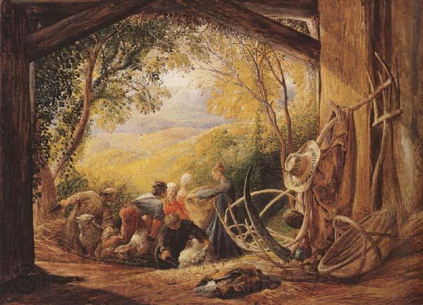 Samuel Palmer The Shearers